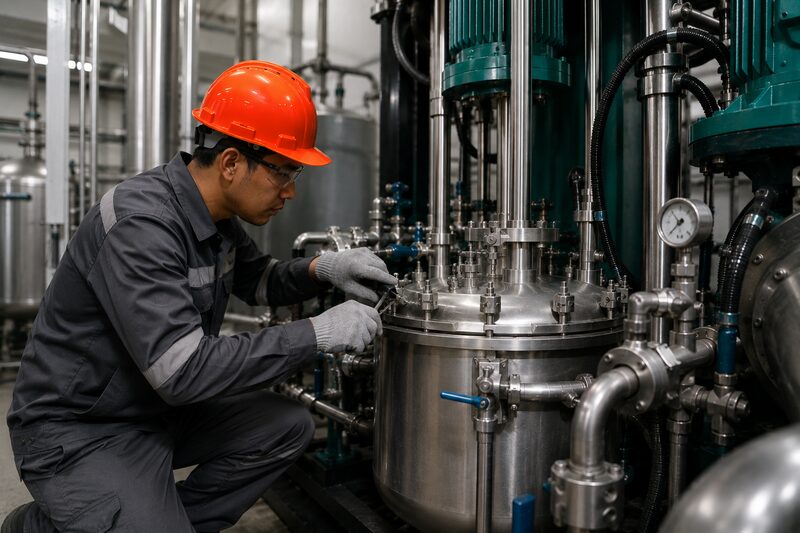 Product trial in the Gratia facility