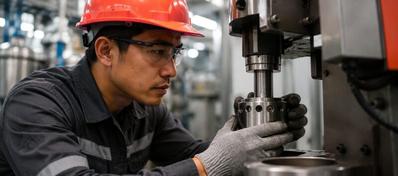 Technician providing lifecycle support